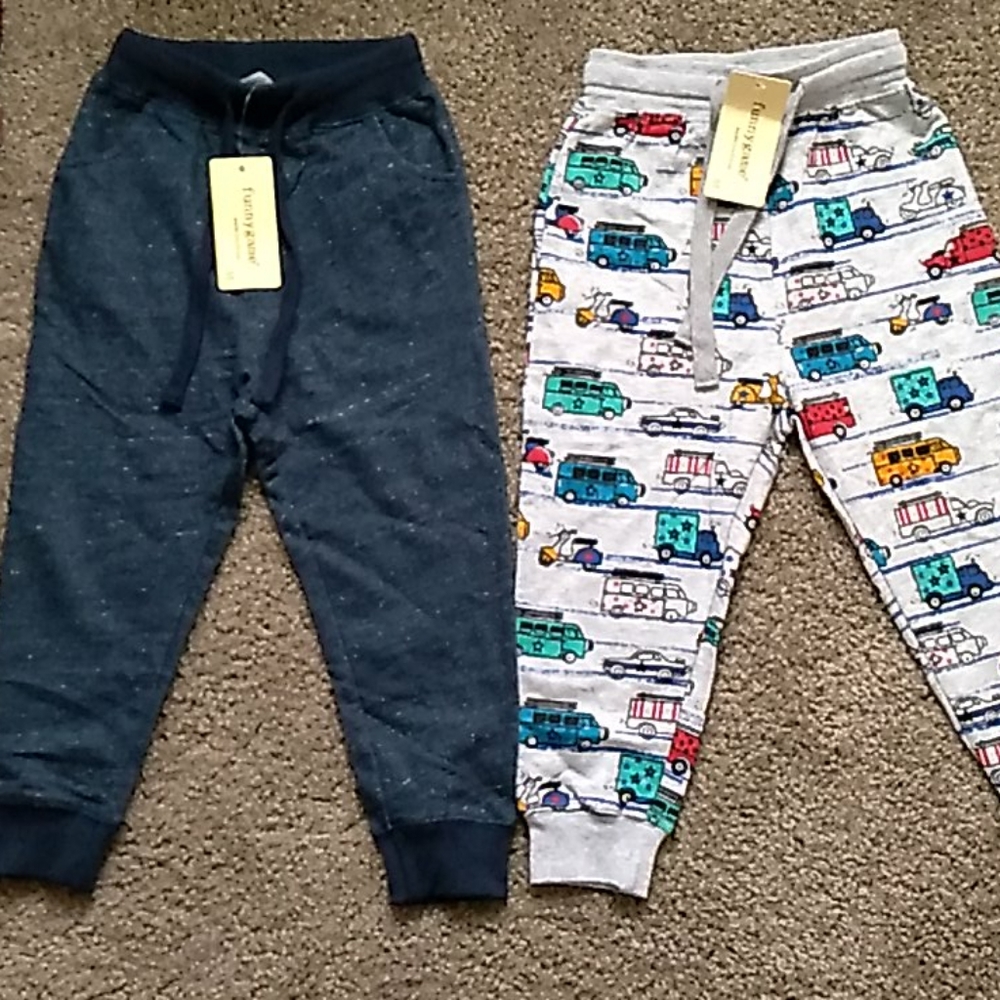 Two jaw string toddler sweat pants